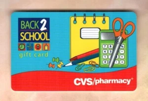 CVS PHARMACY Back 2 School ( 2006 ) Gift Card ( $0 ) - Picture 1 of 2