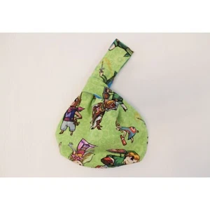 Wendbare Zelda Windwaker Baumwolle japanische Baumwolle Knoten Tasche - Bild 1 von 4