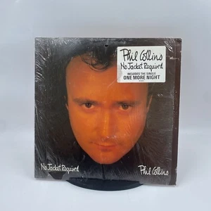 Phil Collins No Jacket Required Vinyl LP Atlantic VG+/G+ USA Import W/shrink - Picture 1 of 12