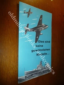 FROG CATALOGO DEPLIANT PIEGHEVOLE ANNI '60 AEREI NAVI CARRI ARMATI ARTIGLIERIE - Picture 1 of 5