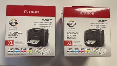 Canon Multipack PGI-2500 XL BK-C-M-Y Drucker Patronen Druckerpatronen - Bild 1 von 3