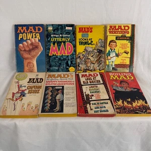 Vintage MAD Lot of 8 PB Power, Boiling, Utterly, Vertising, Captain Klutz more.. - Imagen 1 de 5