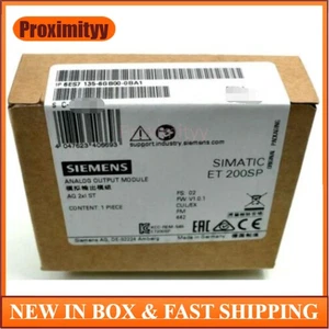 Nuovo modulo ingresso analogico Siemens 6ES7134-6GB00-0BA1 6ES7 134-6GB00-0BA1 ET 200SP - Foto 1 di 2