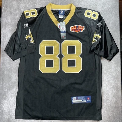New Orleans Saints Jeremy Shockey 88 Reebok Jersey Super Bowl XLIV Patch Sz 48 - Image 1 of 4