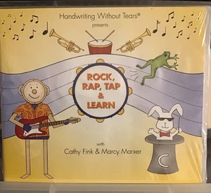 Handwriting Without Tears CD : Cathy Fink : Rock, Rap, Tap & Learn : New Sealed - Picture 1 of 2