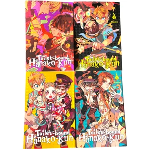 Toilet-Bound Hanako-Kun English Manga Lot Of 4 Volumes 3-6 NEW - Picture 1 of 2
