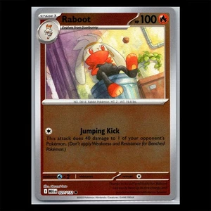 Raboot 027/132 Reverse Holo - Mega Evolution Pokemon Card - Picture 1 of 1