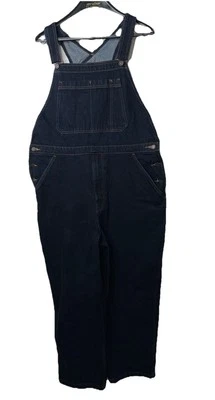 Levi's New Workwear Cordura Dark Navy Denim Overalls XL-2XL 42” Jean Bibs B1 - Image 1 of 4