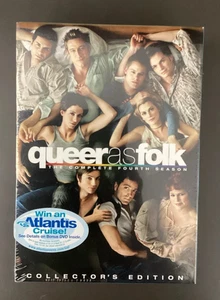 Queer As Folk: the Complete Fourth Season (DVD, 2004) - New & Sealed Region 1 - Picture 1 of 3