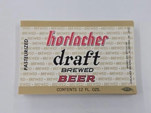 Vintage Lot Of 100 Horlacher Draft Brewed Beer Bottle Labels. Allentown, PA - Picture 1 of 4