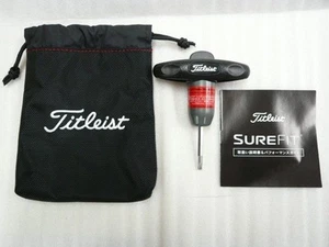 Titleist Drehmomentschlüssel Super Fit Tasche Etui schwarz Golf Japan - Bild 1 von 4
