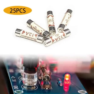 Cartuchos eléctricos 25 piezas 13A cerámica enchufe de red doméstica fusibles superiores - Imagen 1 de 12
