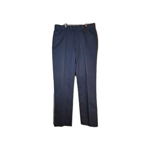 Charles Tyrwhitt Mens Slim Fit Pants Blue Size 32X32 Cotton Non Iron - Picture 1 of 17