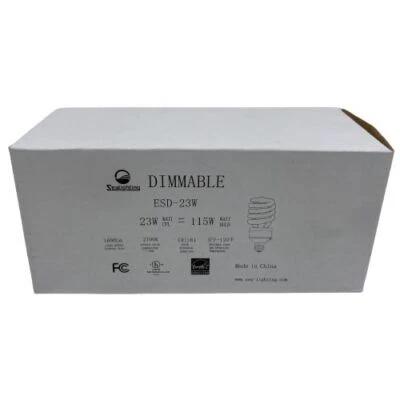 Sealighting Dimmable Bulb ESD-23W 115W Equals 1600 Lumens CRI 81 NEW - Image 1 of 4