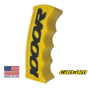 Can Am XMR Renegade XT-P XT XXC Outlander 1000R Shifter Yellow Black Polymer 4" - Picture 1 of 4