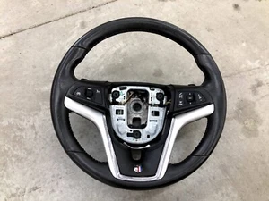 2012 Camaro SS OEM Leather Steering Wheel with Red & Blue Stitch  6C11-1 - Picture 1 of 8