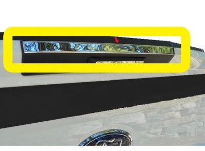 Borde de acero inoxidable adhesivo para la manija del portón trasero para Ford Super Duty 2017-2022 Foto 1 de 4