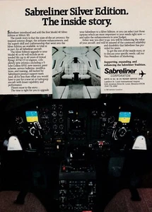 1984 North American Sabreliner Aircraft Ad 11/7/2024e - Picture 1 of 1