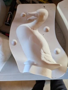 Stehende Ente Vintage Keramik Stülpform - Bild 1 von 5