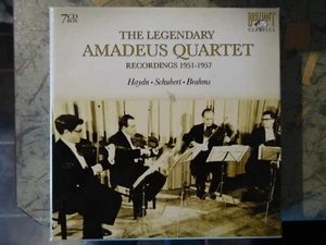 The Legendary Amadeus Quartet : Recordings 1951-1957 7 CD Box set - Picture 1 of 1