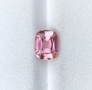 1.65Ct Natural Faceted Cut Baby Pink Tourmaline loose gemstone From Afghanistan - Picture 1 of 12