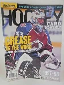 Beckett Hockey Monthly Juli 1997-98 Patrick Roy - Bild 1 von 3