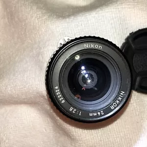 [MIJ!] Nikon 24mm f/2.8 MF AI Prime Objektiv - klassisches Weitwinkelobjektiv! [Haze] - Bild 1 von 5