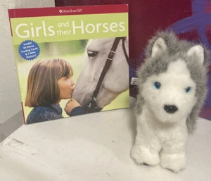 American Girl Pepper Husky, Retired, With Horse Book - Picture 1 of 7