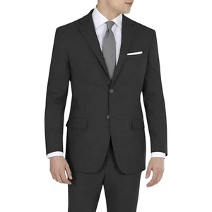 $380 Retail! DKNY Mens Modern Fit Performance Business Suit Jacket NEW 48 Tall - Picture 1 of 2
