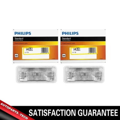 Lâmpadas de farol H4351C1 Philips 2PCS feixe baixo para Chevrolet Camaro 1993 - Imagem 1 de 4