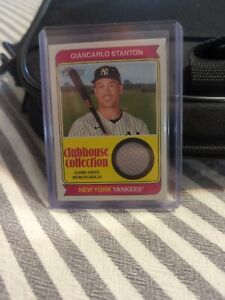2023 Topps Heritage Giancarlo Stanton Clubhouse Collection Relic #CCRGSN Yankees