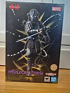 Bandai Manga Realization Onmitsu Black Armor Spider-Man - Brand New - Picture 1 of 4