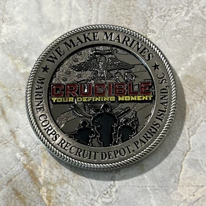 Offizielles USMC Marine Corps Rekrutendepot TRUCIBLE Parris Island N.C. - Bild 1 von 2