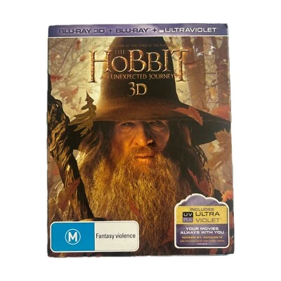 Hobbit, The: An Unexpected Journey [3D + Blu-ray + DVD] DIGITAL CODE slipcover - Image 1 of 4