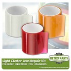 Brake/Fog Light Unit Repair Lens Tape Kit For Pontiac Lamp Seal MOT Pass