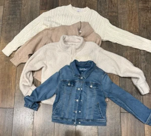 Gap Athleta  Cat & Jack Girls Jackets And Sweaters - Picture 1 of 1