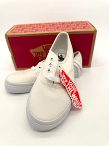 Zapatillas deportivas clásicas VANS AUTÉNTICAS juveniles talla 3 suela de goma parte superior de lona - Imagen 1 de 4