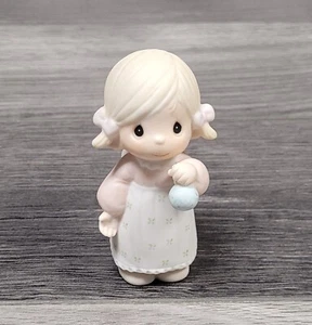 Enesco Precious Moments Figurine God Gave His Best 1985 #15806 - Picture 1 of 9