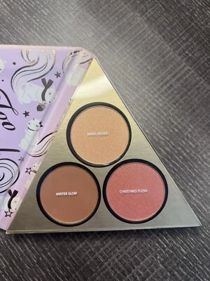 Too Faced Luxury Blush Bronzer Highlighter Tri Palette Christmas Dreams New - Image 1 of 3