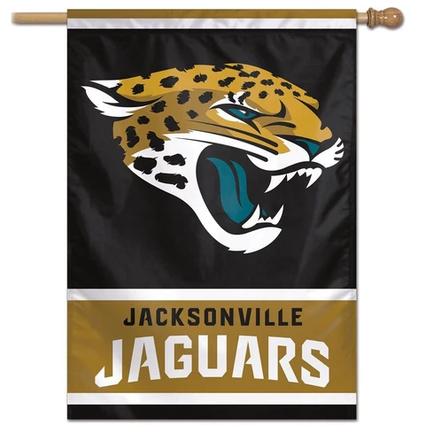 JACKSONVILLE JAGUARS ~ (1) Official NFL 28x40 Outdoor House Flag Banner ~ New! Cover