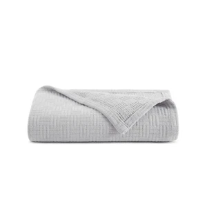 Host & Home Cotton Blanket, Size/Color Options, Lightweight Basketweave 300GSM - Picture 1 of 47