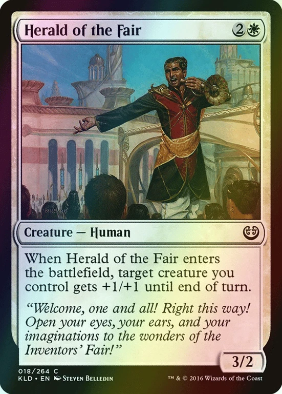 MTG Herald of the Fair Foil ** Kaladesh ** English (NM) - Image 1 of 1