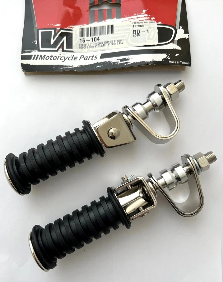 JUEGO DE DOS CLAVIJAS DE CARRETERA HONDA CB350 CB400T CB450 CB550 CB650 CB750 Foto 1 de 4