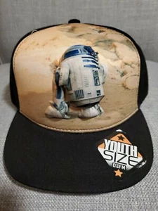 Genuine STAR WARS 3D Puff Sublimation R2D2 Hat, Youth Size, snapback adjustable - Picture 1 of 6