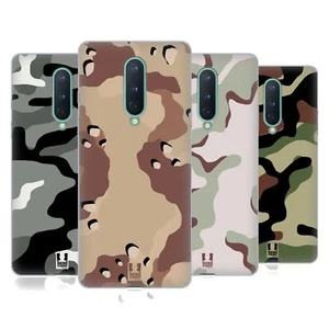 FUNDA HEAD CASE DESIGNS CON DIBUJO DE GEL SUAVE CAMUFLAJE MILITAR PARA TELÉFONOS GOOGLE ONEPLUS - Imagen 1 de 11