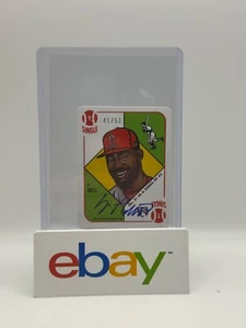 2021 Topps Jo Adell 1951 by Blake Jamieson BLUE Back RC Auto #'d/51 LAA - Picture 1 of 2