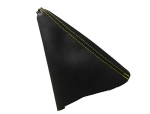 OPEL ASTRA J (2009-2015) Faltenbalg Bremshebel 100% Leder - gelbe Naht - Bild 1 von 1