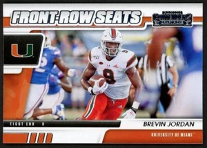 2021 Front-Row Seats Brevin Jordan Houston Texans #37 Insert - Picture 1 of 2