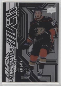 2022-23 SPx UD Black Obsidian Rookies /499 Jacob Perreault #OR-21 Rookie RC