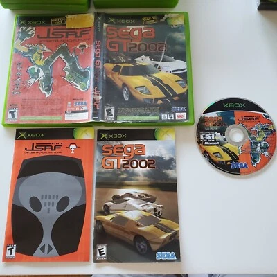 Jet Set Radio Future & Sega GT 2002 (Microsoft Xbox, 2002) CIB, TESTED & WORKING - Image 1 of 4